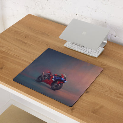 Honda CBR1000RR-R Inspired Extra Large Gaming Mouse Pad, Racing Superbike Desk Accessory, Waterproof Surface