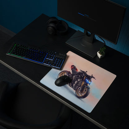 Ducati Streetfighter V4 Inspired Large Mouse Pad, Naked Superbike Desk Accessory, Non-Slip Rubber Base