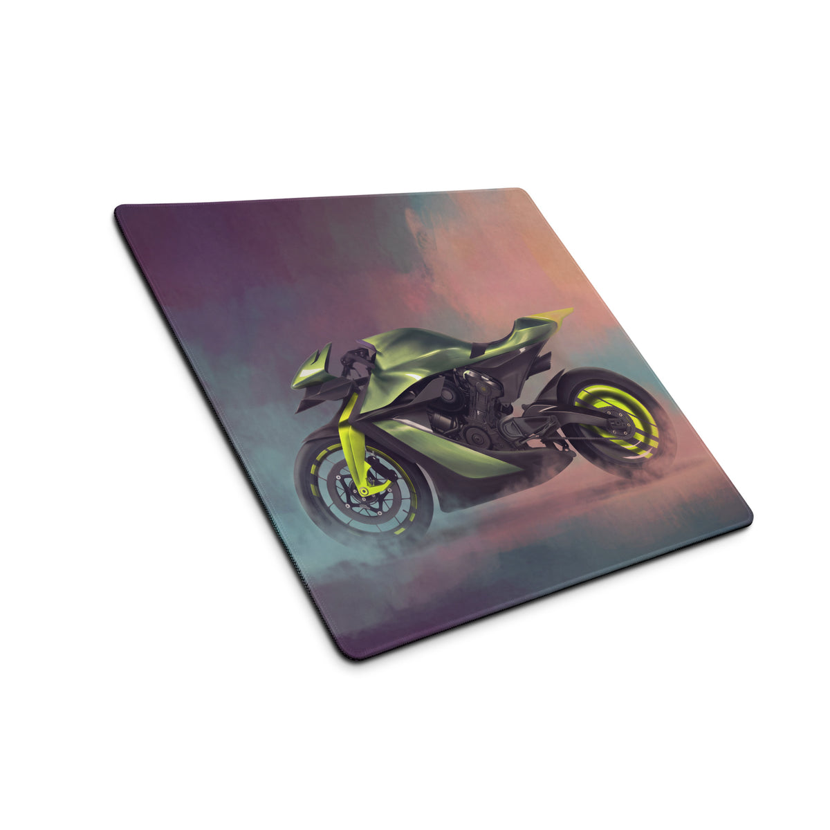 Aston Martin AMB 001 Inspired Extra Large Gaming Mouse Pad, Futuristic Electric Bike Desk Mat, Non-Slip Rubber Base