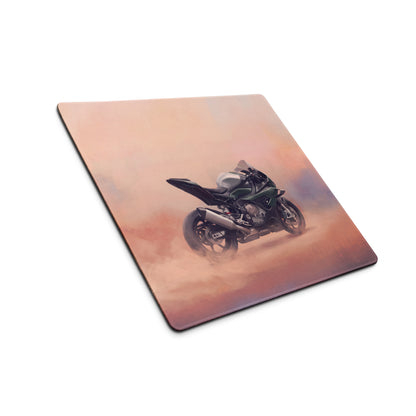 BMW S1000RR Inspired Extended Desk Mat, Racing Superbike Office Decor, Smooth Tracking Surface