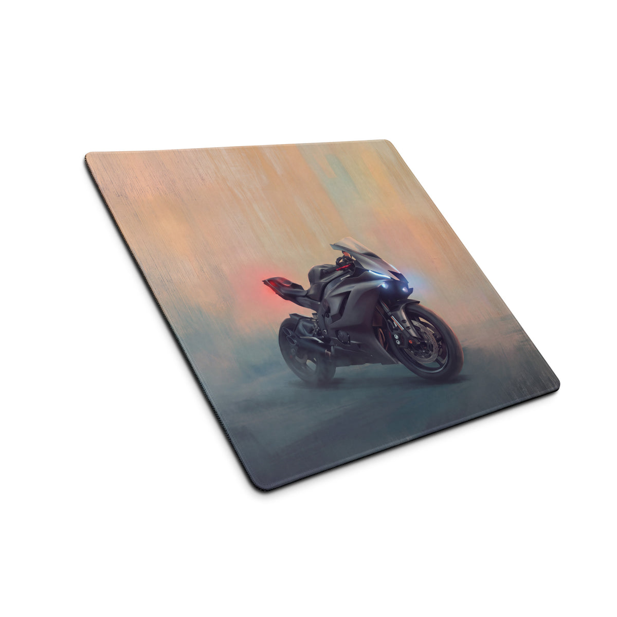 Yamaha R6 Dark Edition Inspired Giant Desk Mat, Stealth Supersport Office Setup, Precision Gaming Accessory