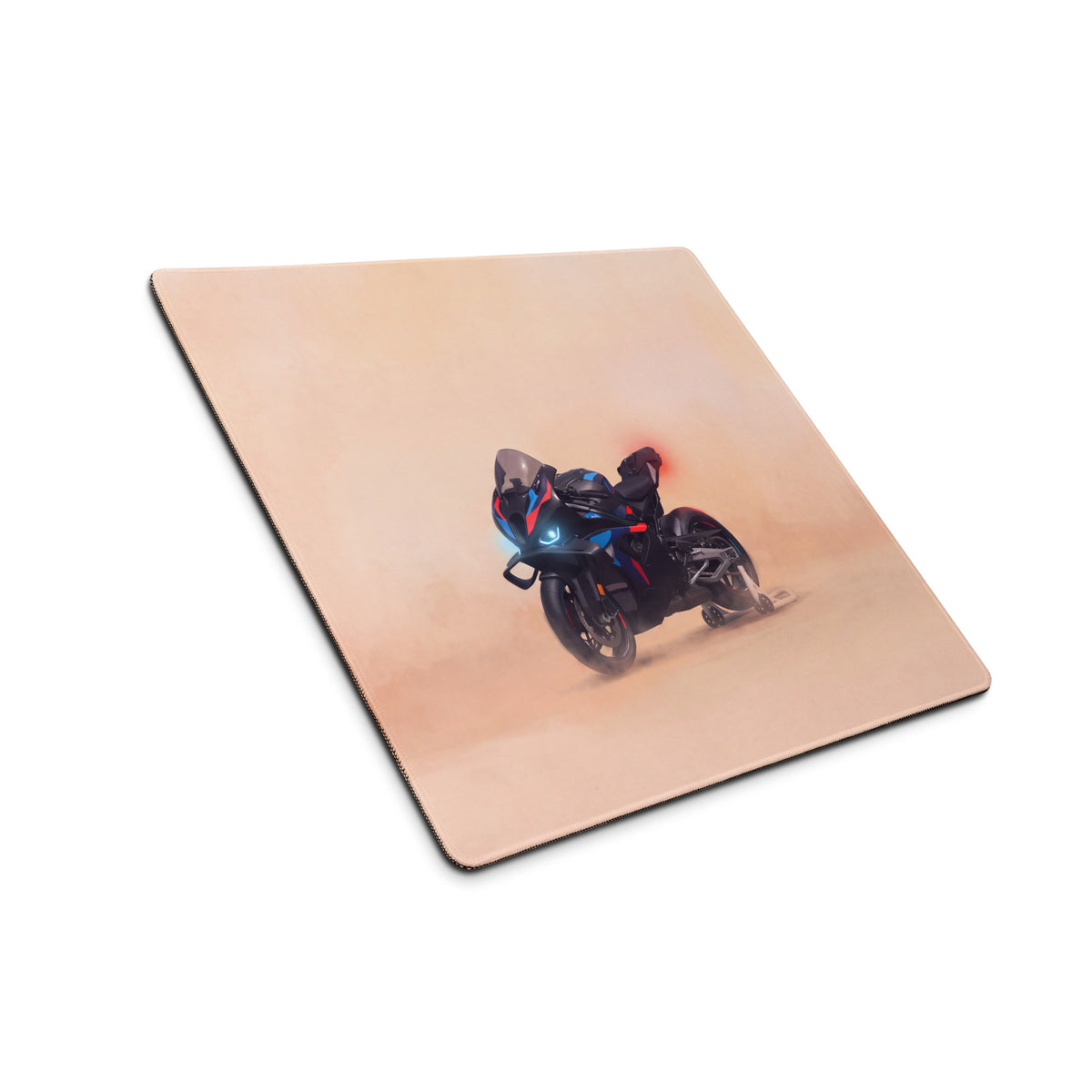 BMW M1000RR Inspired Carbon Edition Desk Mat, Dark Motorsport Gamer Mousepad