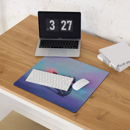 BMW S1000RR Inspired Extended Office Mousepad, Crimson Superbike Workstation Mat