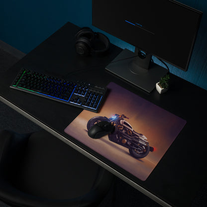 Sportster S Inspired Extended Desk Pad, Custom Cruiser Office Mouse Pad