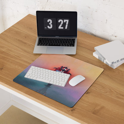 Ducati Panigale V4 Inspired Premium Gaming Desk Pad, Red Trackside Keyboard Mat