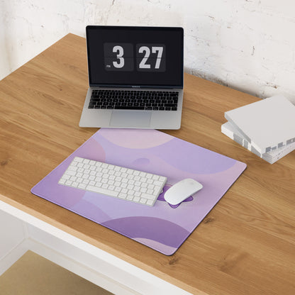 Cute Lavender Galaxy Gaming Mouse Pad