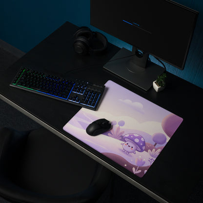 Cute Purple Cloud Galaxy Mouse Pad With Playful Design