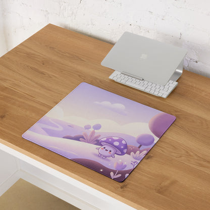 Cute Purple Cloud Galaxy Mouse Pad With Playful Design