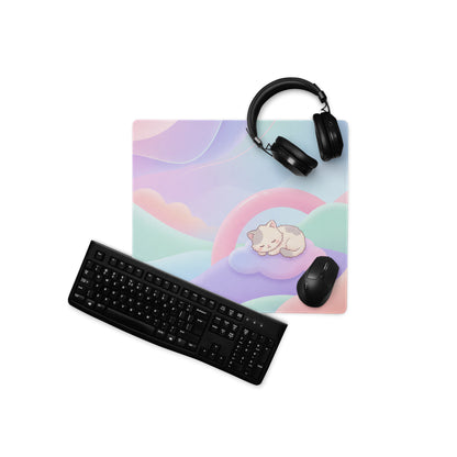 Pastel Rainbow Cute Gaming Mouse Pad