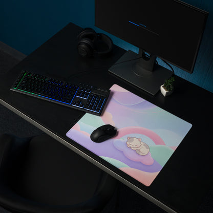 Pastel Rainbow Cute Gaming Mouse Pad