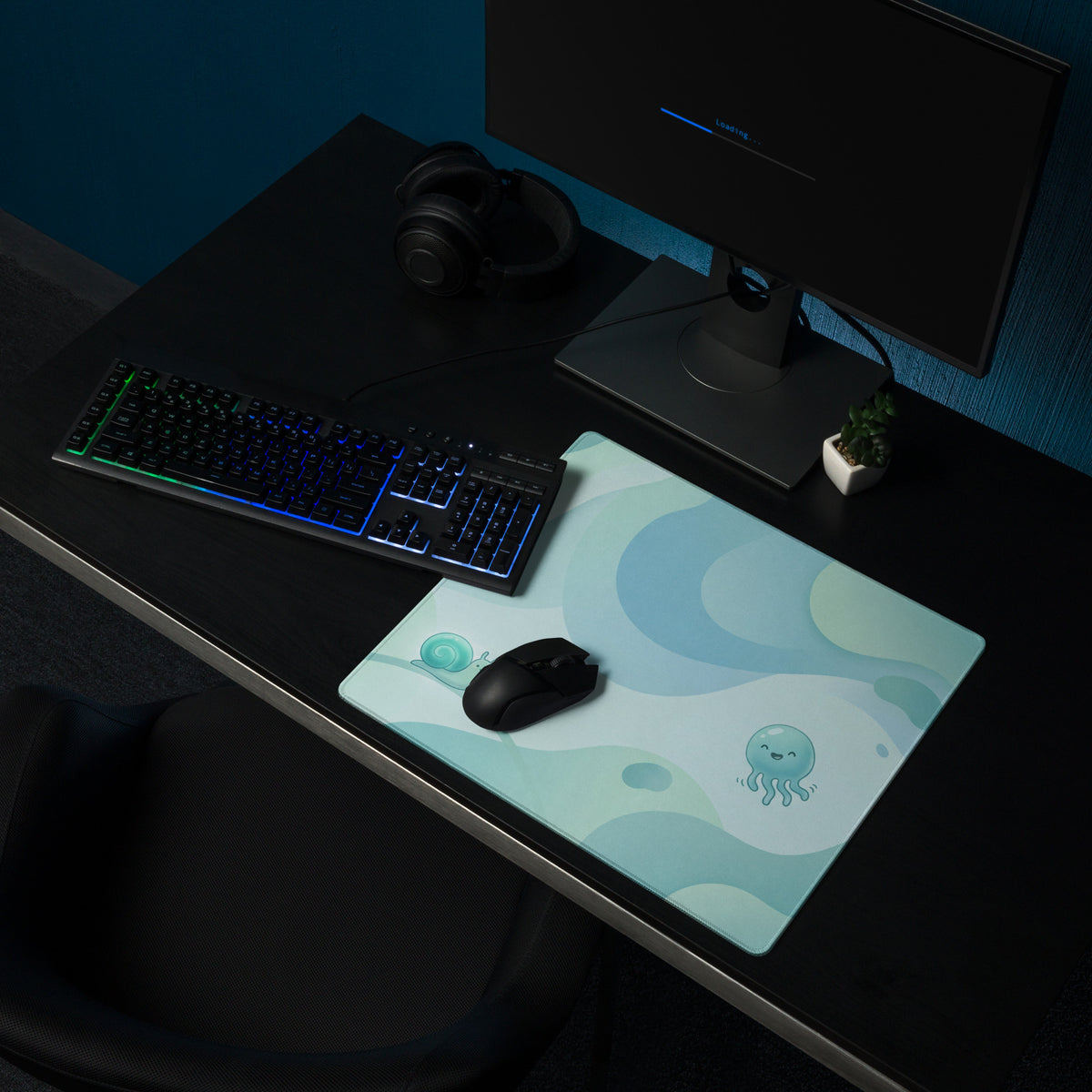 Pastel Cute Cloud Mouse Pad For Girl Gamers