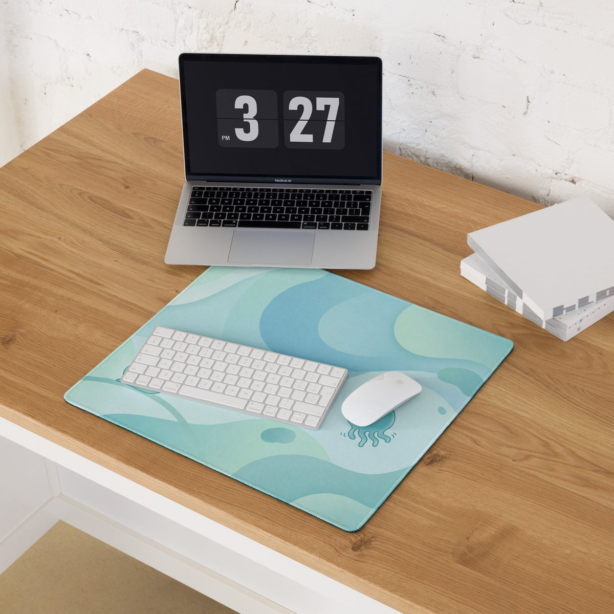 Pastel Cute Cloud Mouse Pad For Girl Gamers