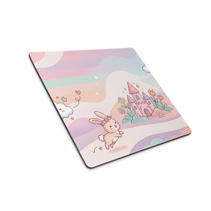 Pastel Unicorn Gaming Mouse Pad With Cute Design
