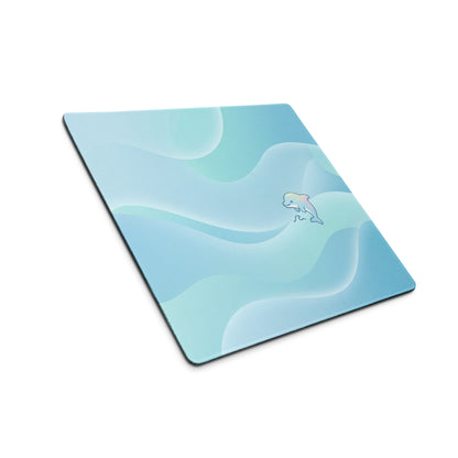 Pastel Blue Cute Cloud Gaming Mouse Pad