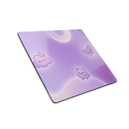 Lilac Cute Galaxy Gaming Mouse Pad