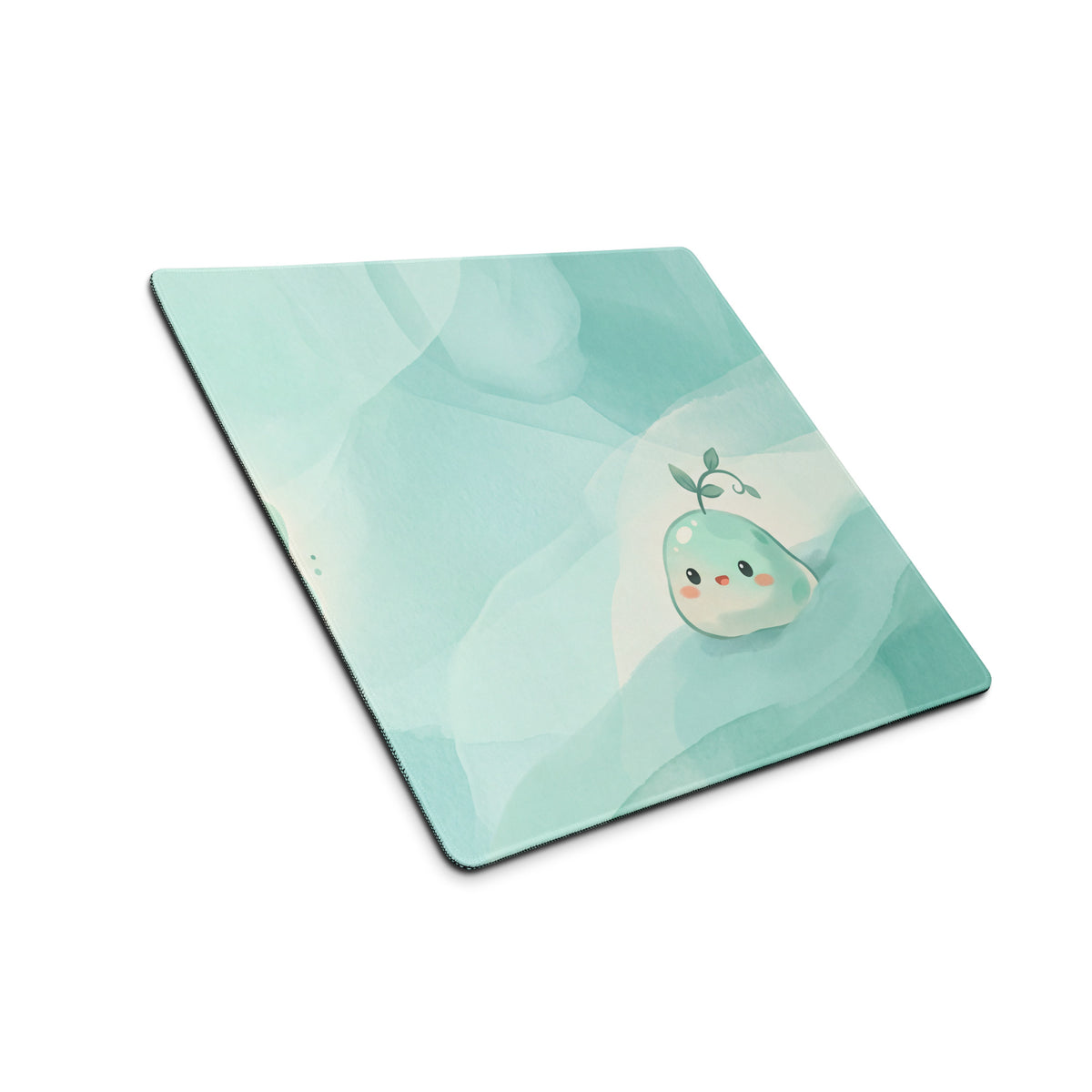 Pastel Blue Cute Galaxy Gaming Mouse Pad