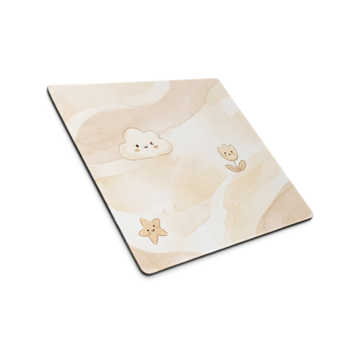 Pastel Cute Mushroom Cloud Gaming Mouse Pad