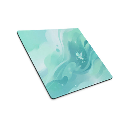Girly Mint Green Gaming Mouse Pad
