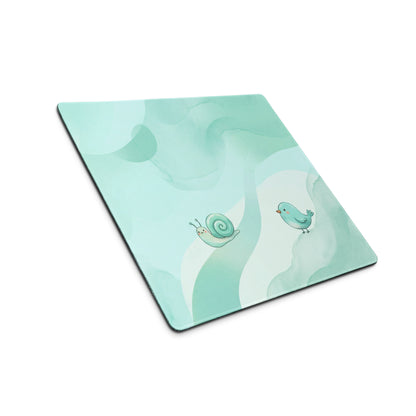 Pastel Cute Clouds Gaming Mouse Pad