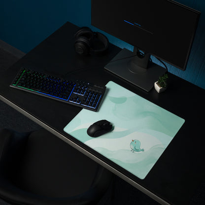 Pastel Cute Clouds Gaming Mouse Pad