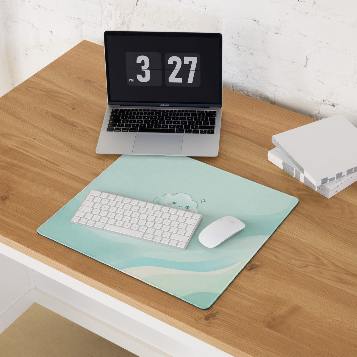 Pastel Cute Cloud Mouse Pad