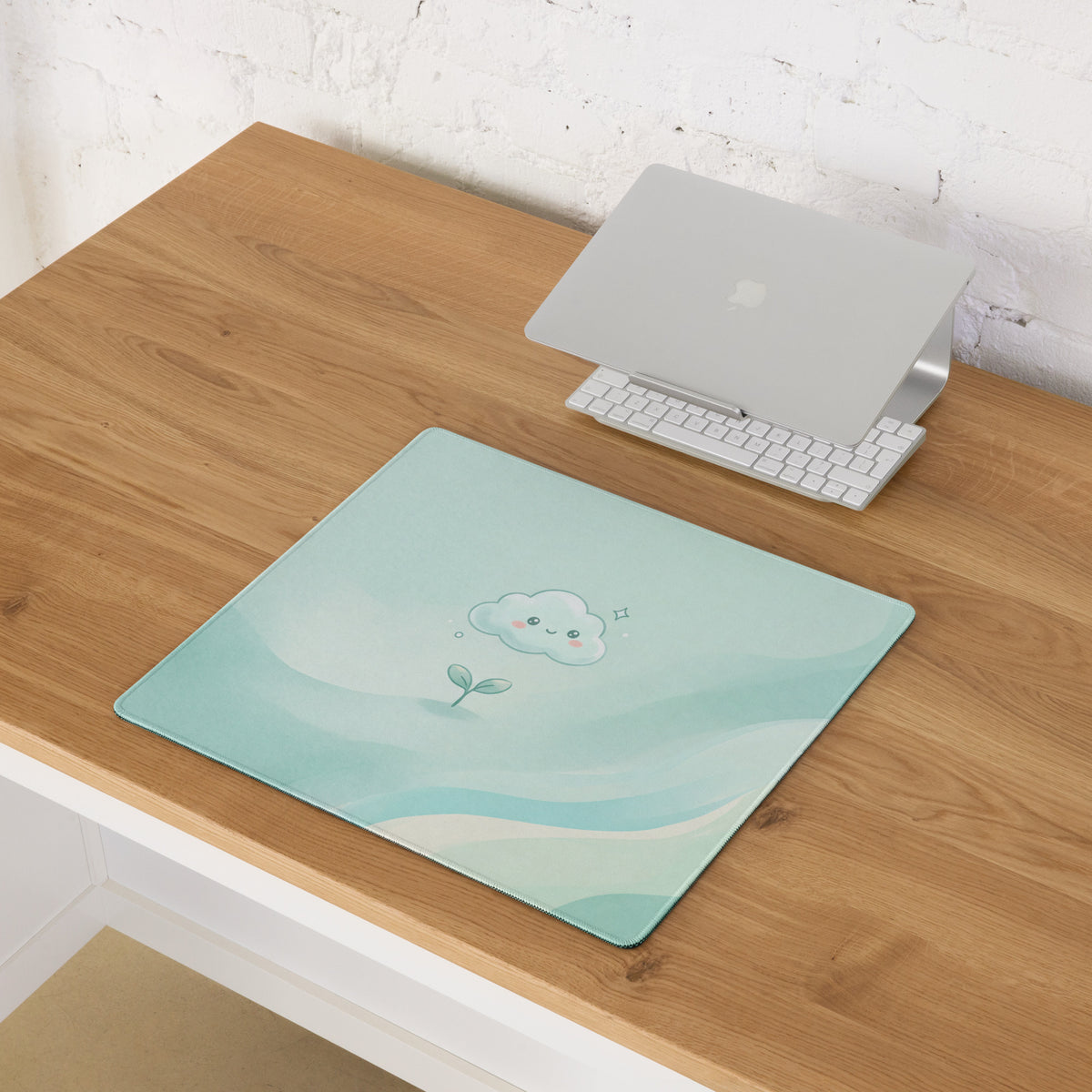 Pastel Cute Cloud Mouse Pad