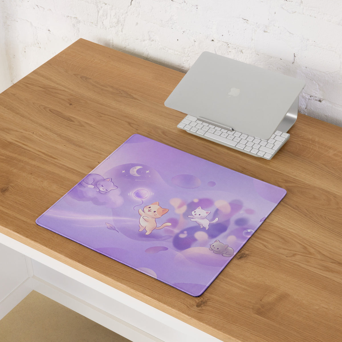 Pink Galaxy Cute Gaming Mouse Pad