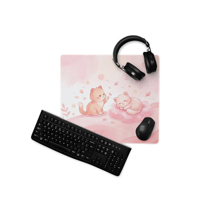 Cute Pink Galaxy Gaming Mouse Pad