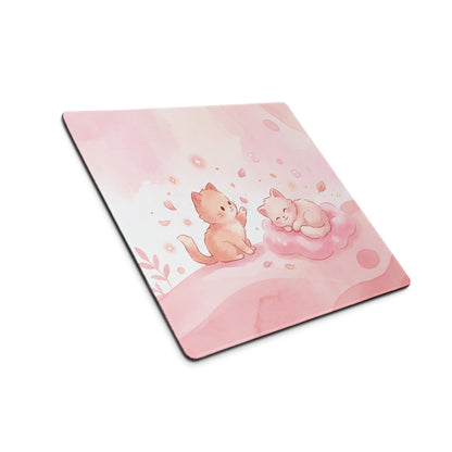 Cute Pink Galaxy Gaming Mouse Pad