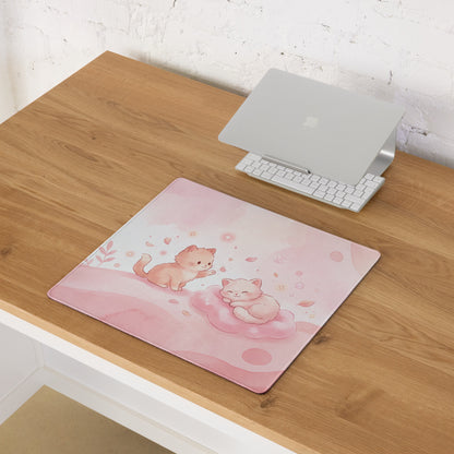 Cute Pink Galaxy Gaming Mouse Pad