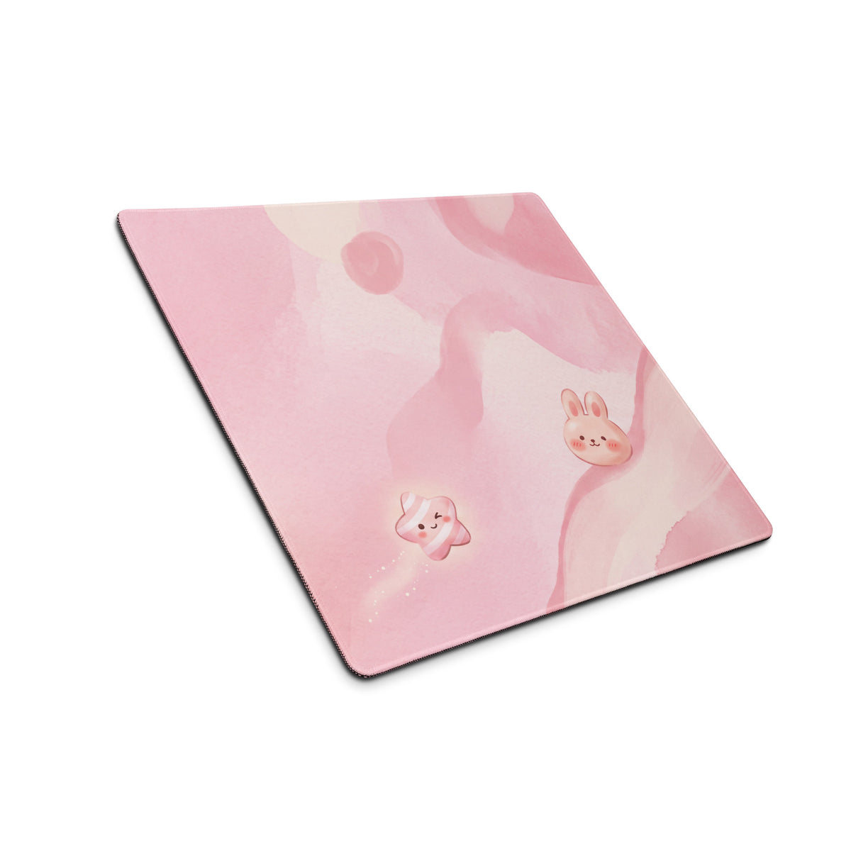 Pink Cute Galaxy Gaming Mouse Pad