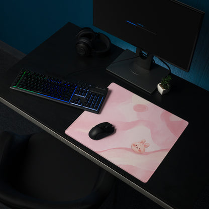 Pink Cute Galaxy Gaming Mouse Pad