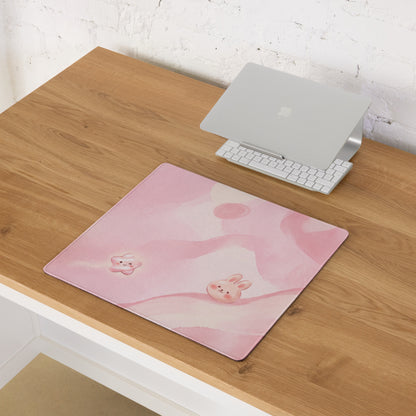 Pink Cute Galaxy Gaming Mouse Pad