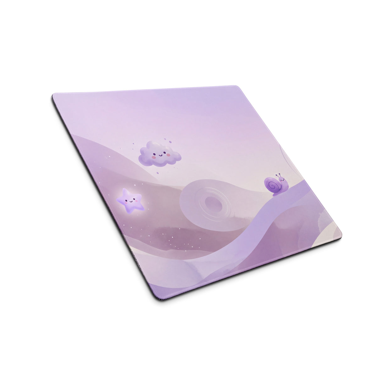 Lovely Purple Unicorn Galaxy Gaming Mouse Pad