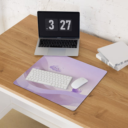 Lovely Purple Unicorn Galaxy Gaming Mouse Pad