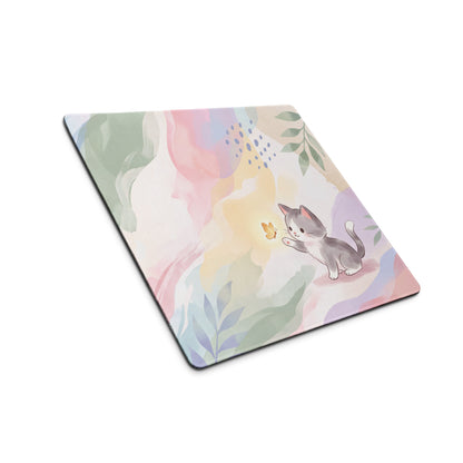 Pastel Cat Friends Gaming Mouse Pad