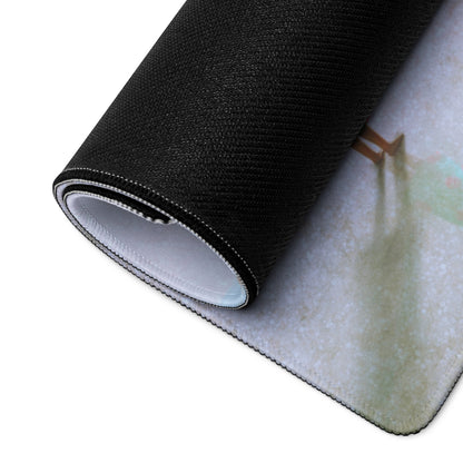 Colorful Books Themed Mouse Pad 36 By 18 Inch Desk Mat Non Slip Rubber Base Contemporary Art Style