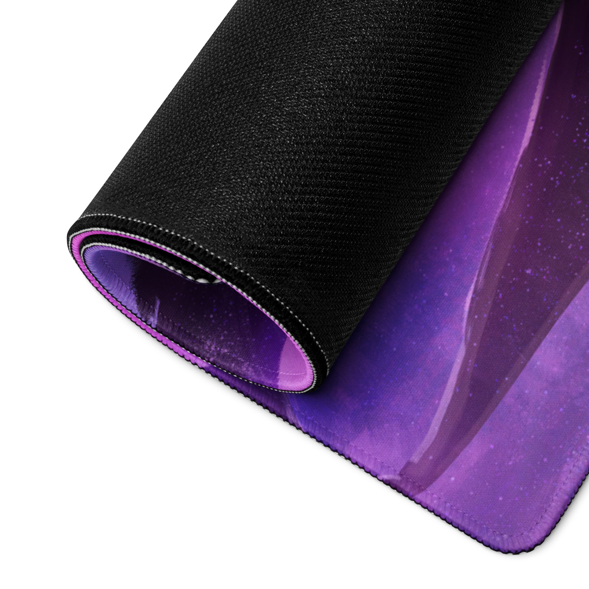 Gaming Mouse Pad Purple Violet For Gaming Setup Neon Fantasy Dragon Artwork Print