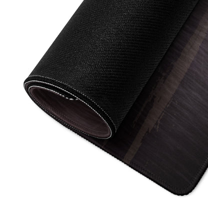 Dark Purple Gray Rainy City Noir Gaming Mouse Pad For Desktop Setup With Large Size And Non Slip Edges