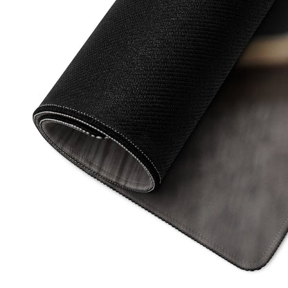 Motivational Chalkboard Mouse Pad Black White Text For Desk Office Inspiring Focus Minimalist Desk Mat Typography