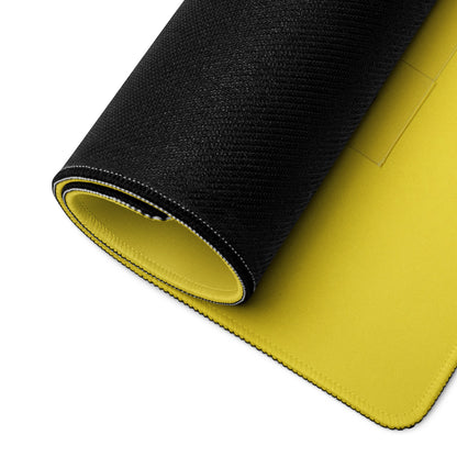 Motivational Yellow Mouse Pad For Desk Home Office Modern Typography Believe In Yourself
