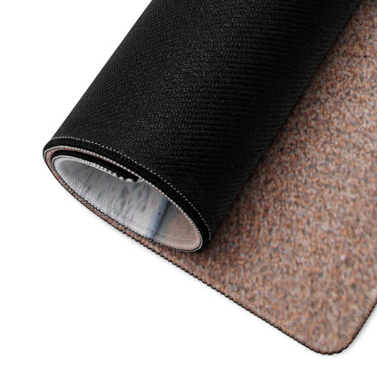 Beige Sand And Ocean Blue Motivational Mouse Pad For Desk Modern Large Gaming Mat Non Slip Edge Stitch Yes You Can