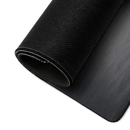 Racecar Black Gaming Mouse Pad - Racecar Black Gaming Modern Intense Industrial Large Non Slip Edge Stitch Photo Print
