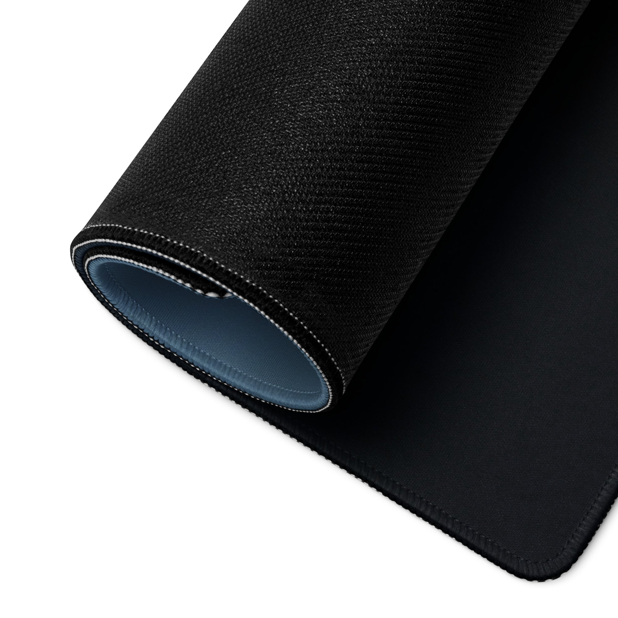 Midnight Racer Blue Mouse Pad - Racing Car Blue Gaming Mouse Pad Modern Dynamic Mood Minimalist Style Digital Print