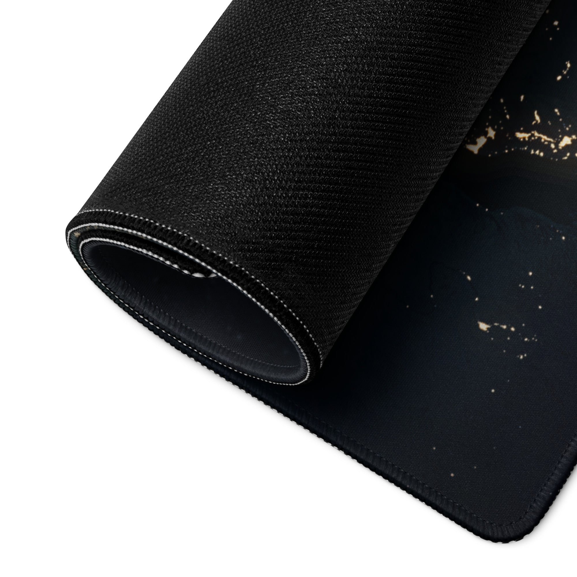 Cosmic Earth Gaming Mouse Pad - Earth Blue Space Gaming Desk Modern Cosmic Mood Minimalist Desk Decor Space Pad Digital