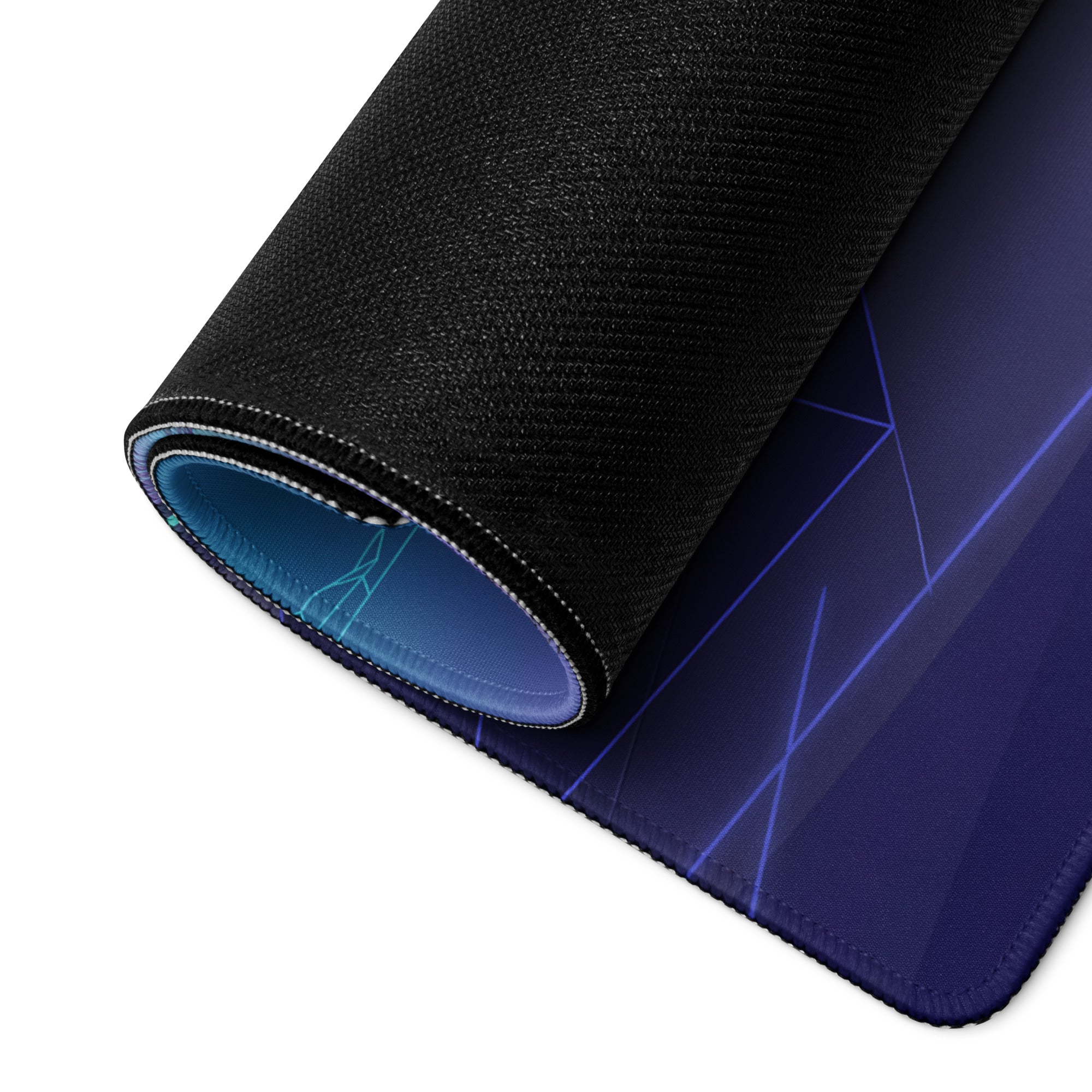 Honda S2000 AP1 Inspired Red Blue Vaporwave Gaming Mouse Pad, Neon Retro Futuristic JDM Desk Mat with Synthwave Palm Tree Sports Car Art