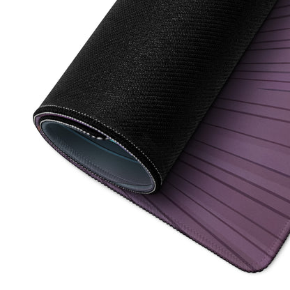 Chevrolet Corvette C5 Z06 Inspired Black Vaporwave Gaming Mouse Pad – Neon Purple Futuristic Tunnel Desk Mat with Cyberpunk Motion Art
