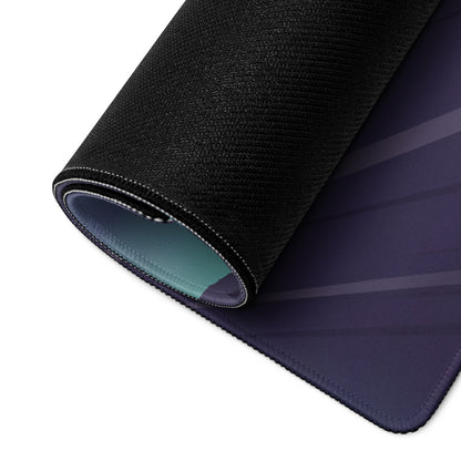McLaren 765LT Inspired Black Vaporwave Gaming Mouse Pad – Neon Mountain Highway Desk Mat, Futuristic Cyberpunk Supercar Digital Artwork