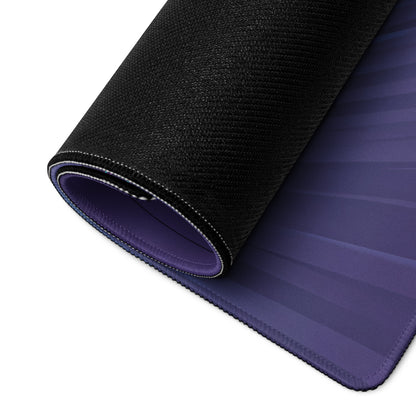 Mercedes-AMG GT Black Series Inspired Black Blue Vaporwave Gaming Mouse Pad – Neon Tunnel Desk Mat, Retro Futuristic Supercar Digital Artwork
