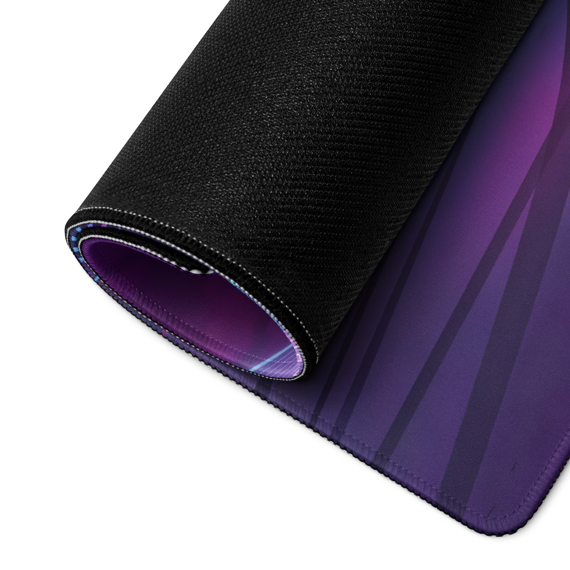 Ferrari 458 Italia Inspired Widebody Red Purple Vaporwave Gaming Mouse Pad – Neon Japanese Cyber City Desk Mat, Retro Futuristic Supercar Digital Art